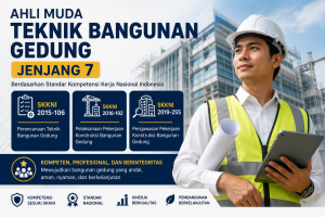 Ahli Muda Teknik Bangunan Gedung Jenjang 7 Berdasarkan SKKNI