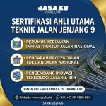 Ahli Utama Teknik Jalan Jenjang 9 SKKNI 2021-126