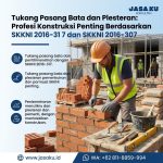 Mengenal Profesi Tukang Pasang Bata dan Plesteran
